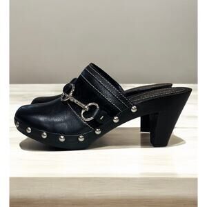 Y2K Coach A0357 Sutton Leather Clog - Size 8.5M